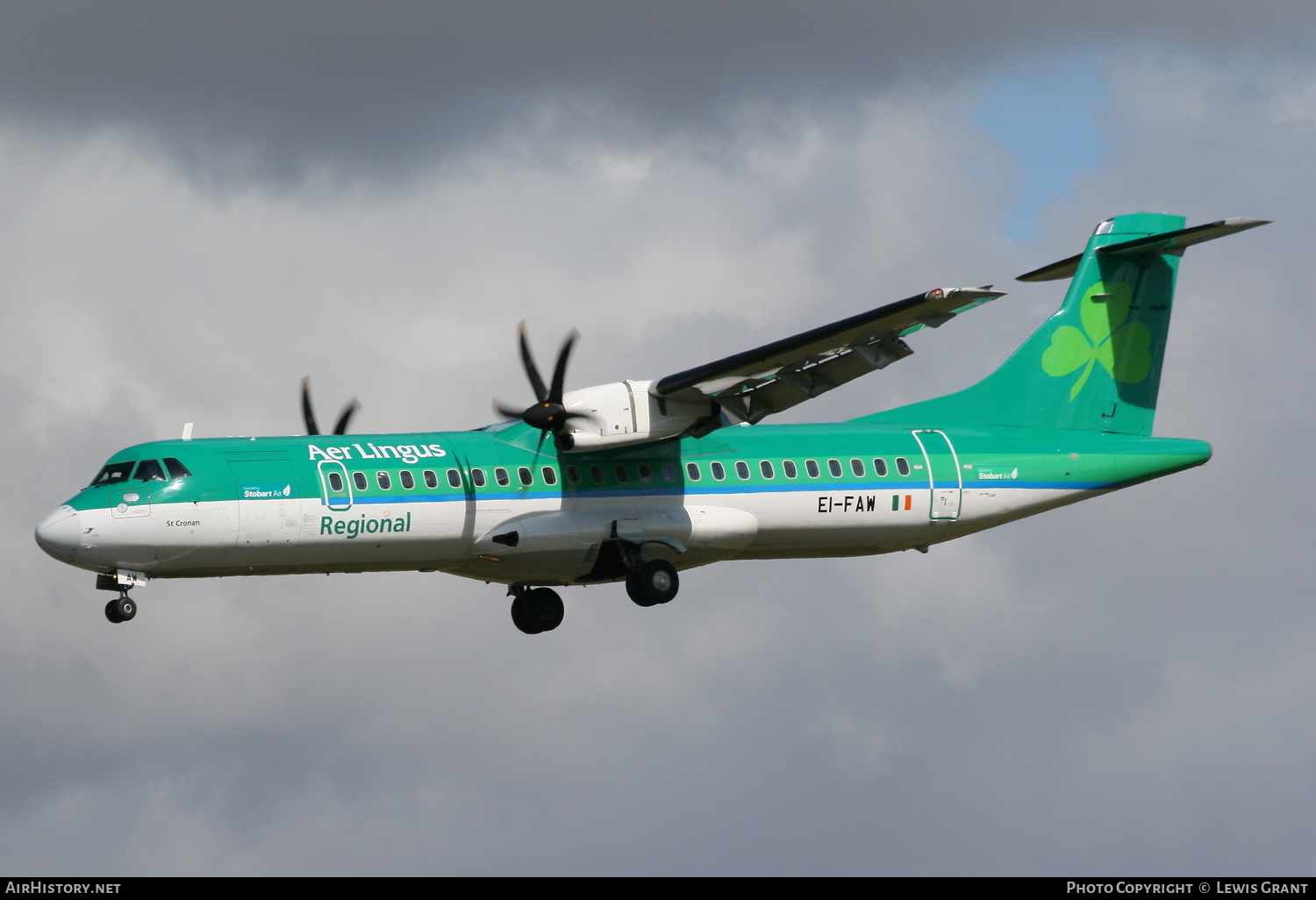 Aircraft Photo of EI-FAW | ATR ATR-72-600 (ATR-72-212A) | Aer Lingus Regional | AirHistory.net #127415