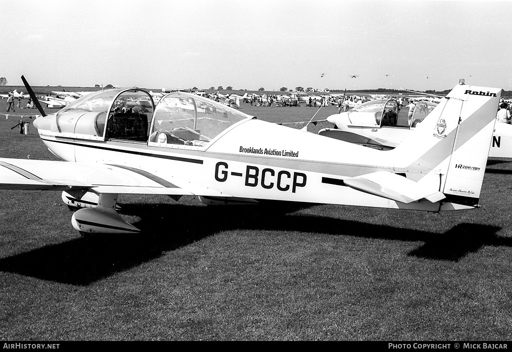 Aircraft Photo of G-BCCP | Robin HR-200-100 | Brooklands Aviation | AirHistory.net #127416