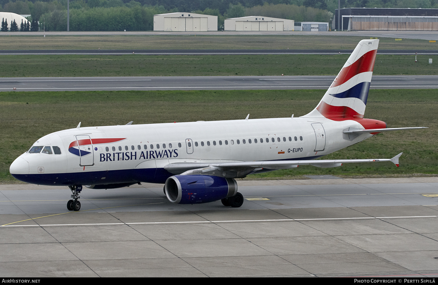 Aircraft Photo of G-EUPO | Airbus A319-131 | British Airways | AirHistory.net #127420