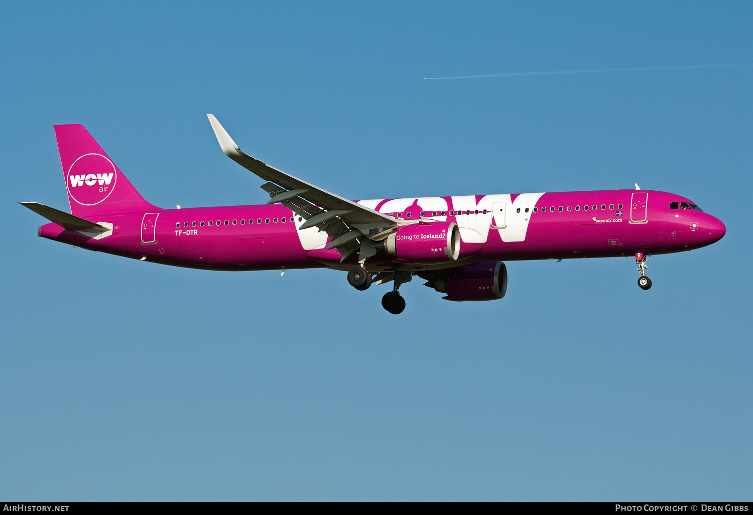 Aircraft Photo of TF-DTR | Airbus A321-251N | WOW Air | AirHistory.net #127421