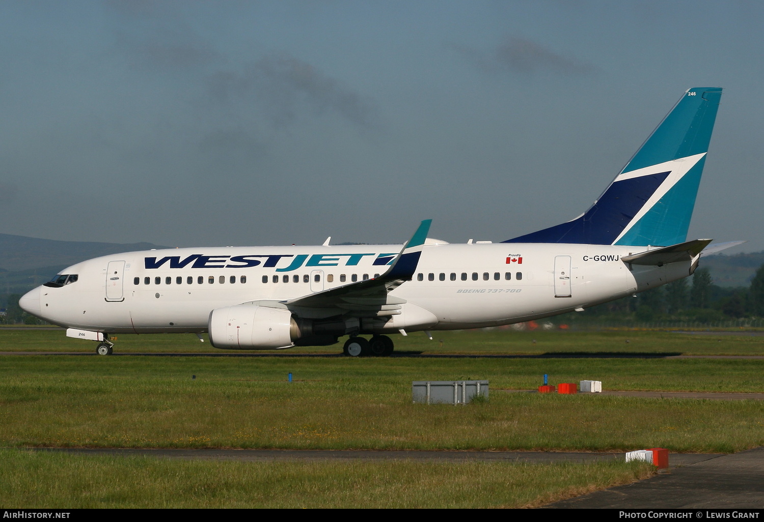 Aircraft Photo of C-GQWJ | Boeing 737-7CT | WestJet | AirHistory.net #127429