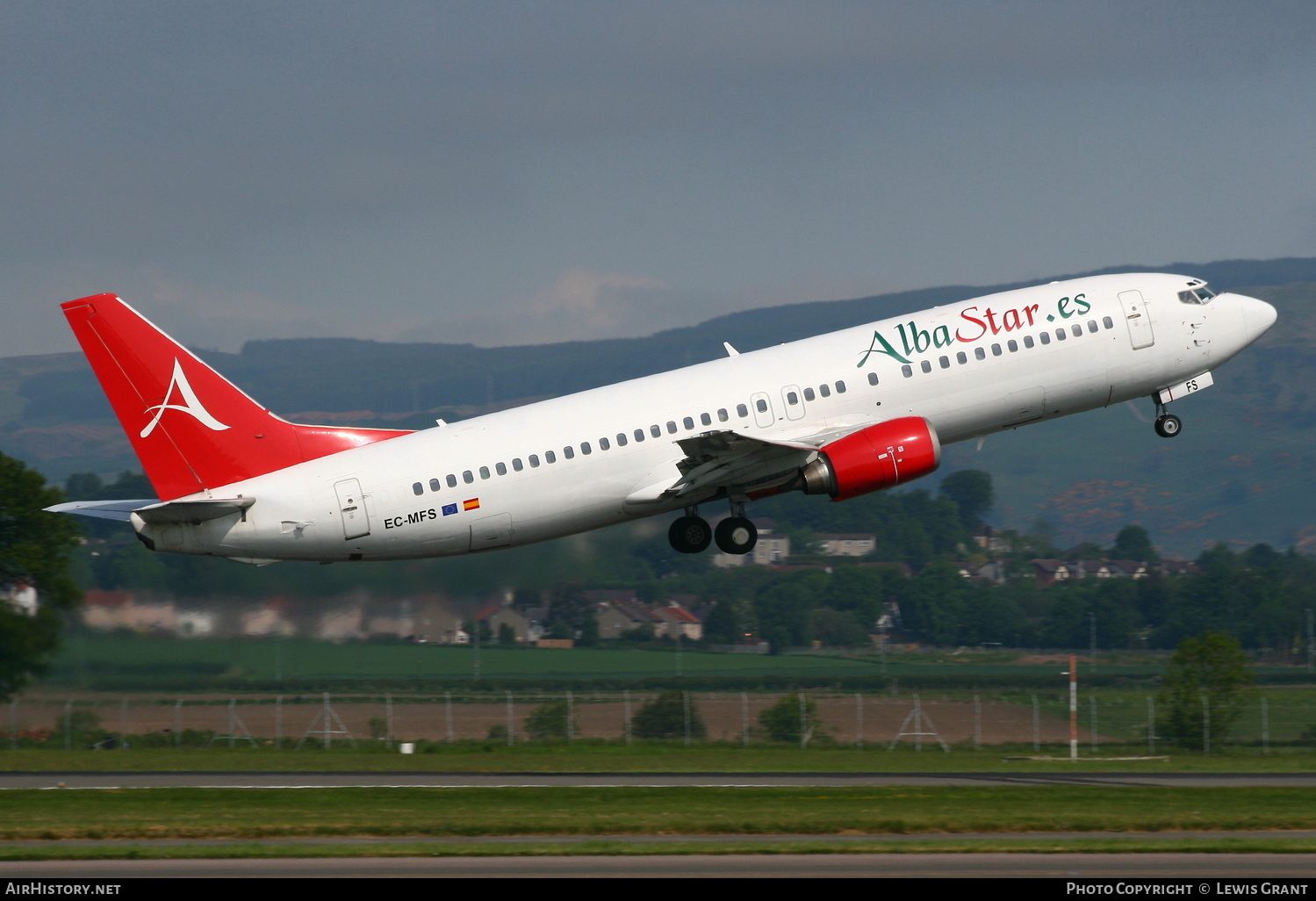 Aircraft Photo of EC-MFS | Boeing 737-4Y0 | AlbaStar | AirHistory.net #127439