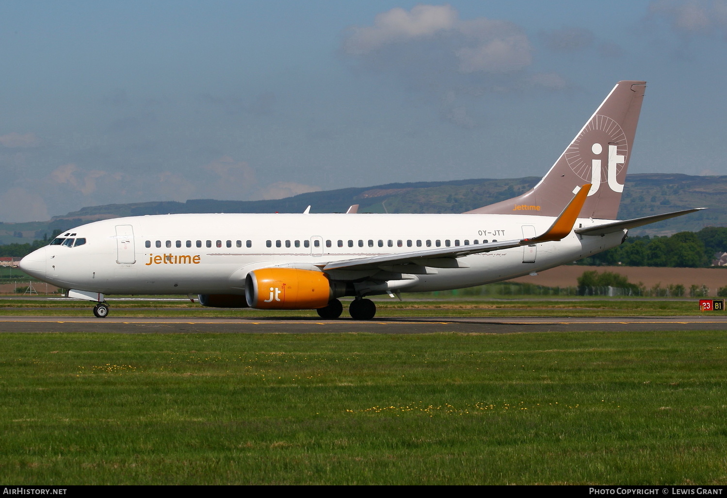 Aircraft Photo of OY-JTT | Boeing 737-73S | Jettime | AirHistory.net #127442