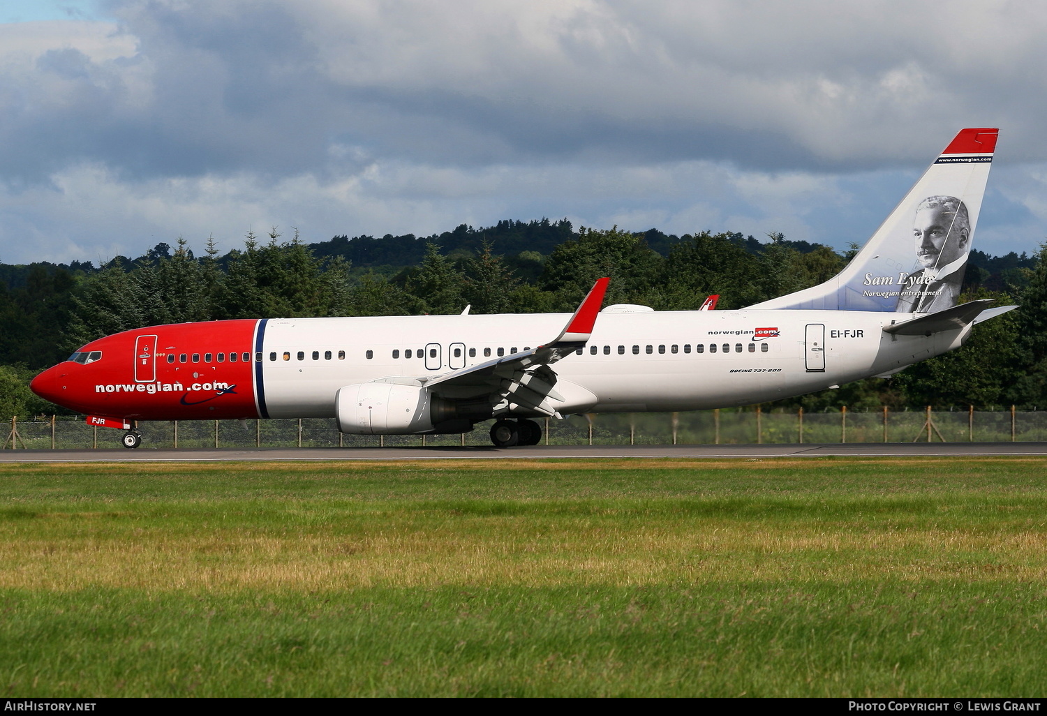 Aircraft Photo of EI-FJR | Boeing 737-86N | Norwegian | AirHistory.net #127452