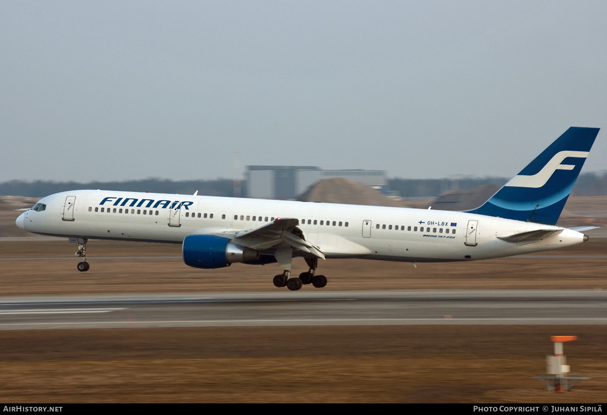 Aircraft Photo of OH-LBX | Boeing 757-2Q8 | Finnair | AirHistory.net #127479