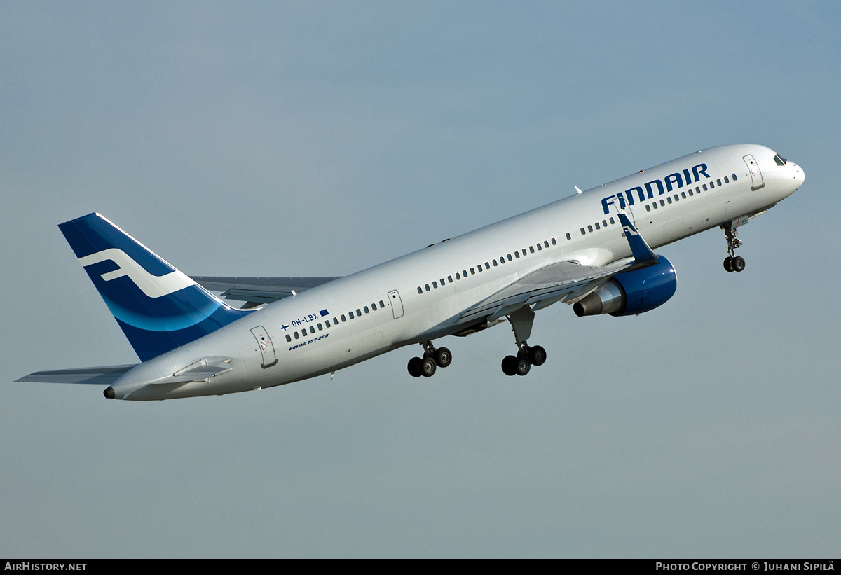 Aircraft Photo of OH-LBX | Boeing 757-2Q8 | Finnair | AirHistory.net #127484