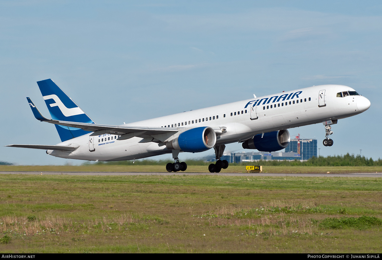 Aircraft Photo of OH-LBR | Boeing 757-2Q8 | Finnair | AirHistory.net #127486