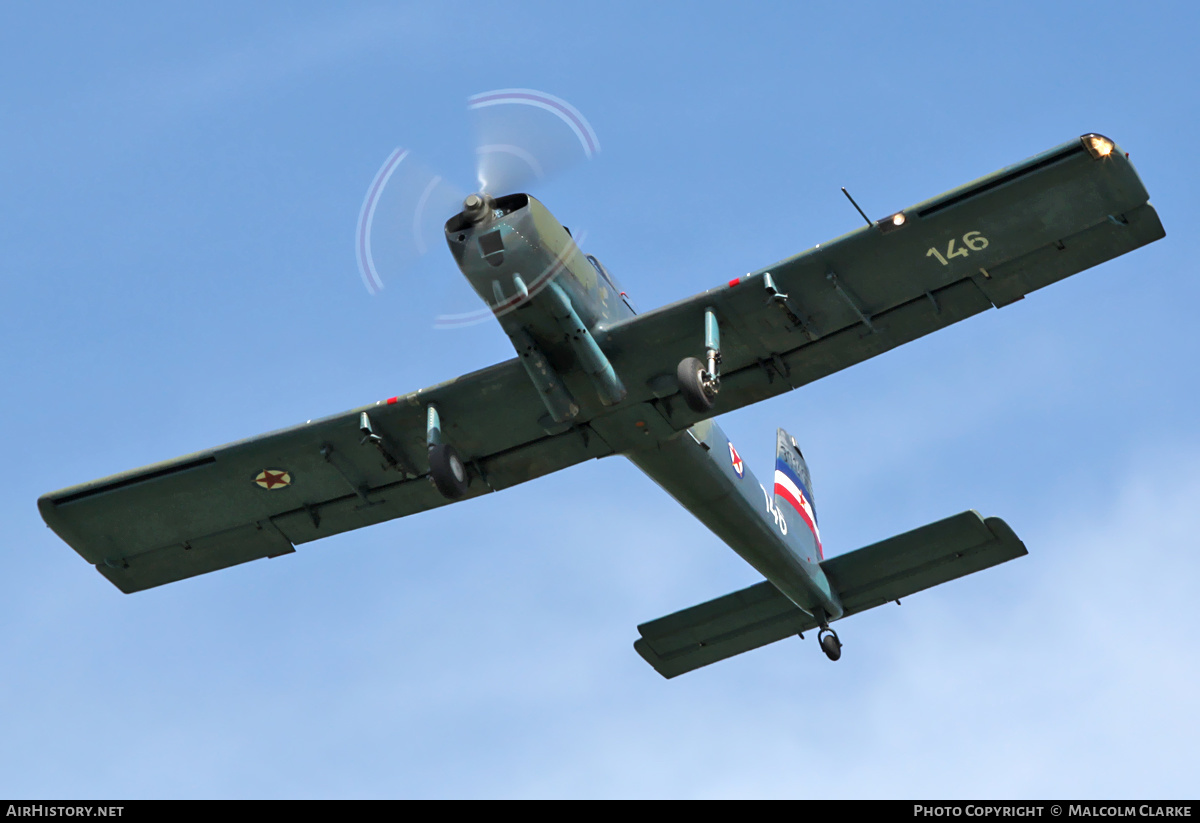 Aircraft Photo of G-BSXD / 30146 | Soko P-2 Kraguj | Yugoslavia - Air Force | AirHistory.net #127494