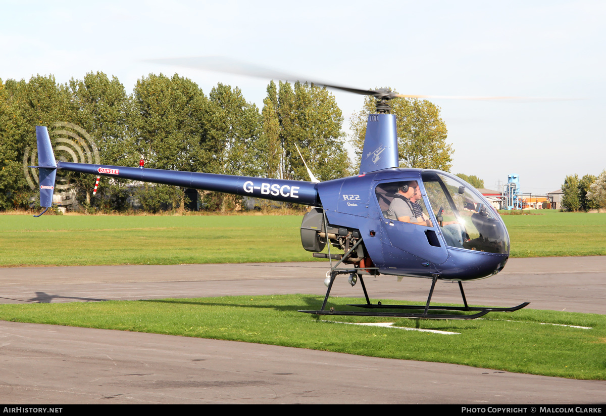 Aircraft Photo of G-BSCE | Robinson R-22 Beta | AirHistory.net #127500