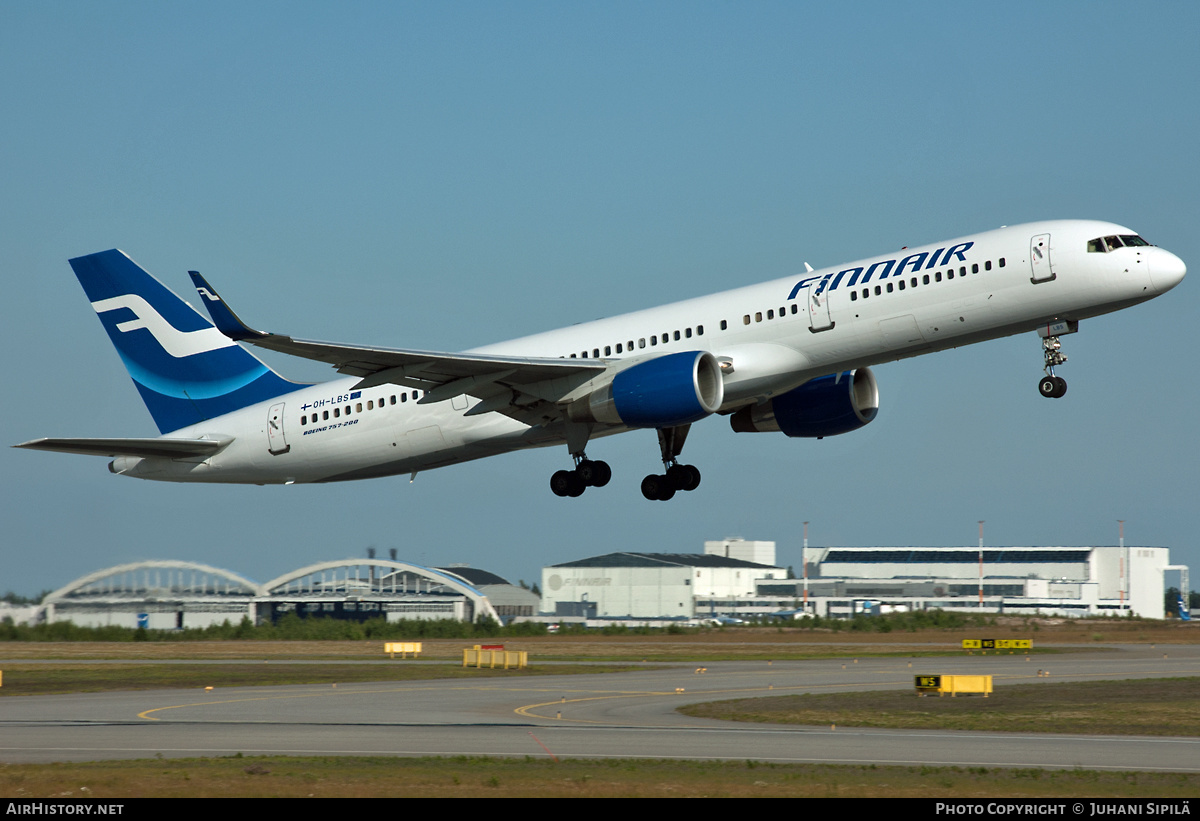 Aircraft Photo of OH-LBS | Boeing 757-2Q8 | Finnair | AirHistory.net #127502