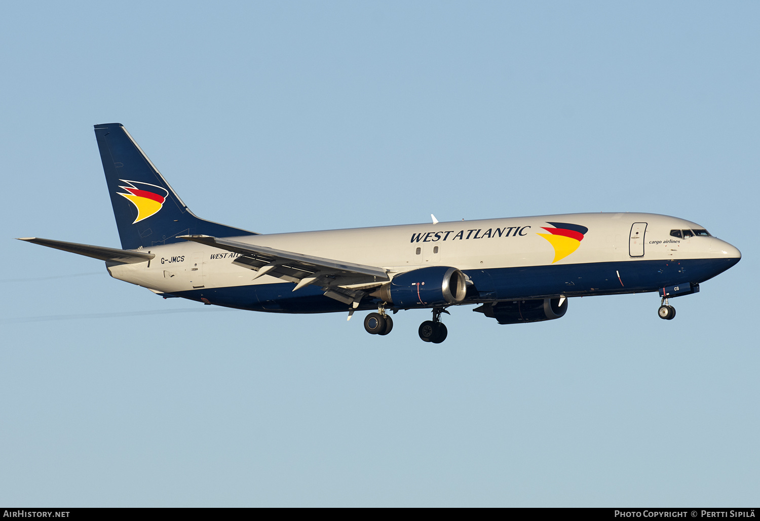 Aircraft Photo of G-JMCS | Boeing 737-4Y0(SF) | West Atlantic Cargo Airlines | AirHistory.net #127503