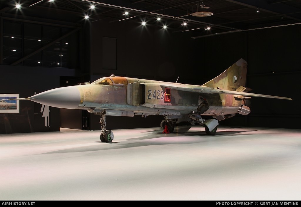 Aircraft Photo of 2423 | Mikoyan-Gurevich MiG-23ML | Czechia - Air Force | AirHistory.net #127506