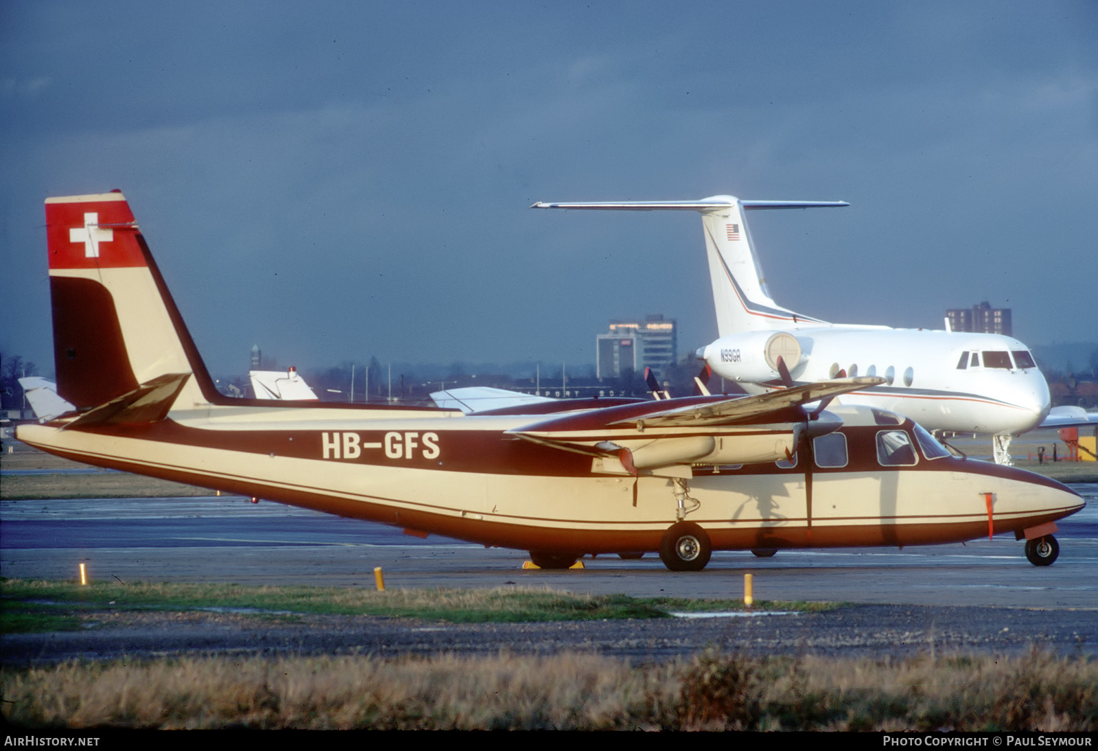 Aircraft Photo of HB-GFS | Rockwell 690A Turbo Commander | AirHistory.net #127513
