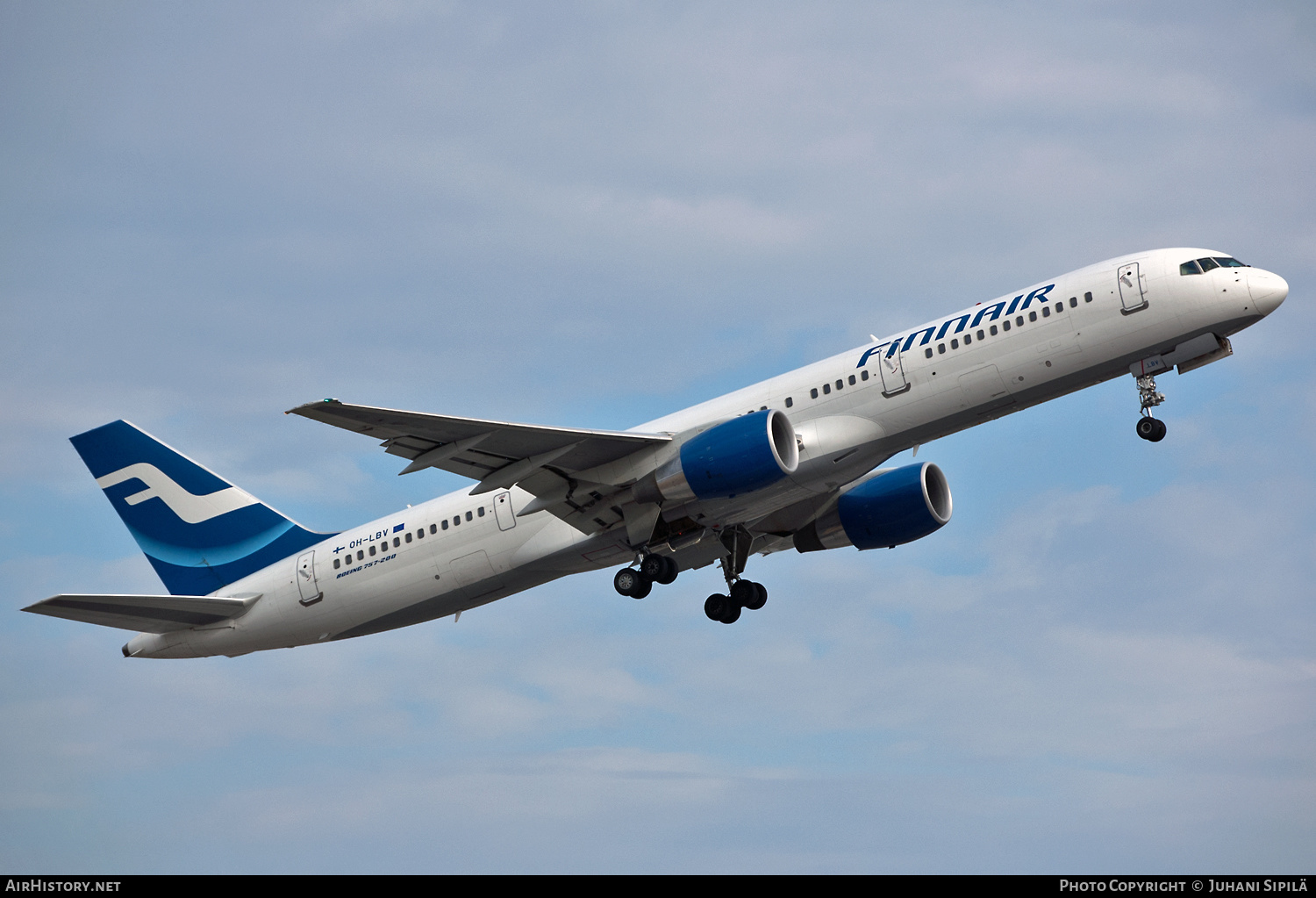 Aircraft Photo of OH-LBV | Boeing 757-2Q8 | Finnair | AirHistory.net #127518