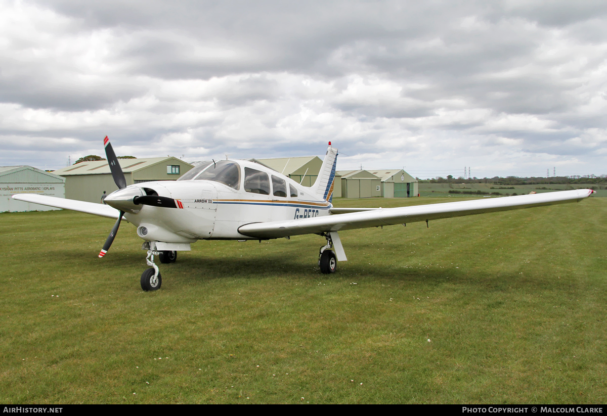 Aircraft Photo of G-BFTC | Piper PA-28R-201T Turbo Arrow III | AirHistory.net #127533