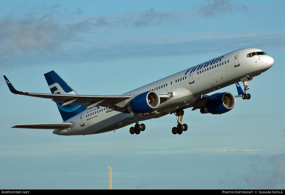 Aircraft Photo of OH-LBU | Boeing 757-2Q8 | Finnair | AirHistory.net #127538