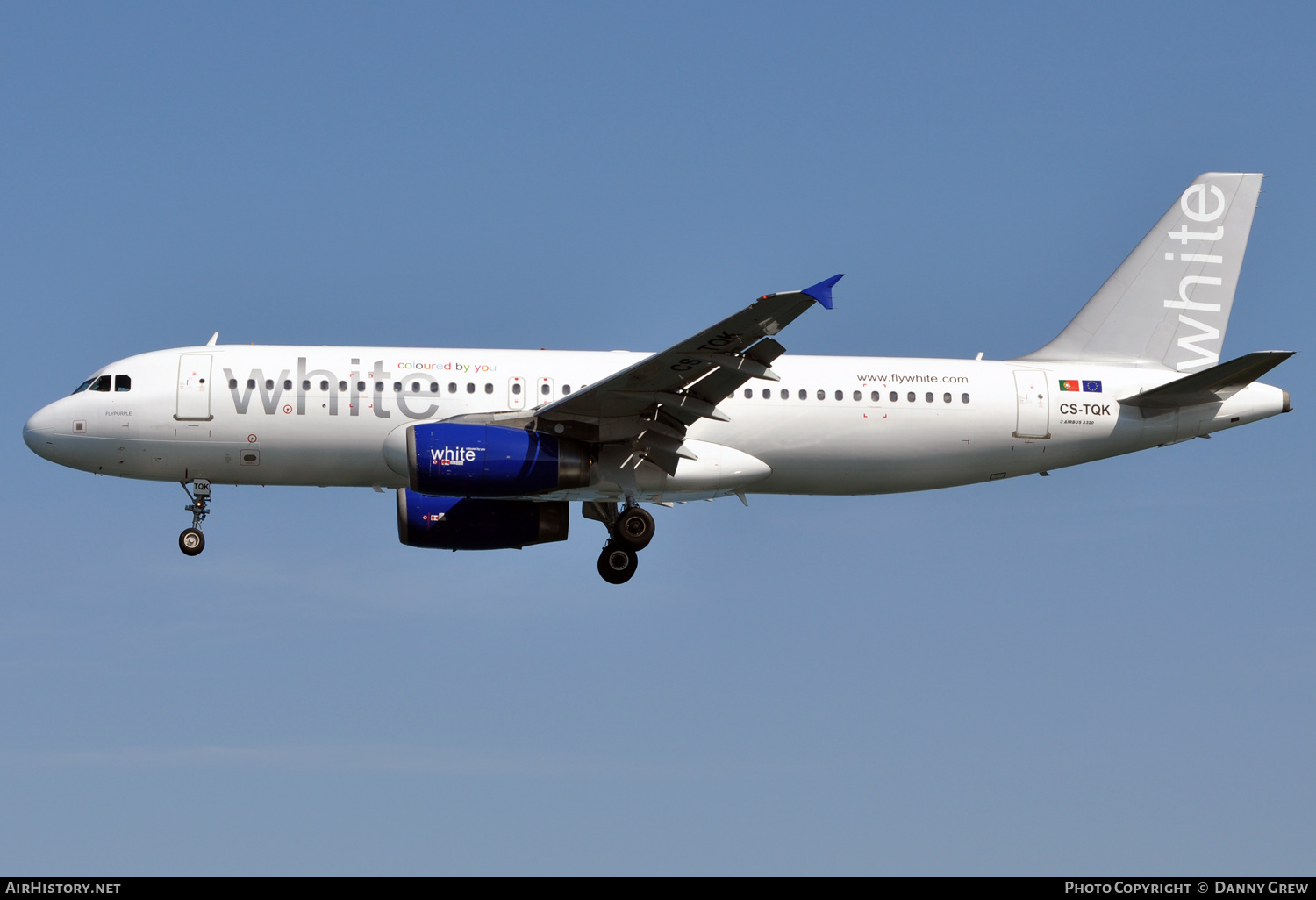 Aircraft Photo of CS-TQK | Airbus A320-232 | White Airways | AirHistory.net #127563