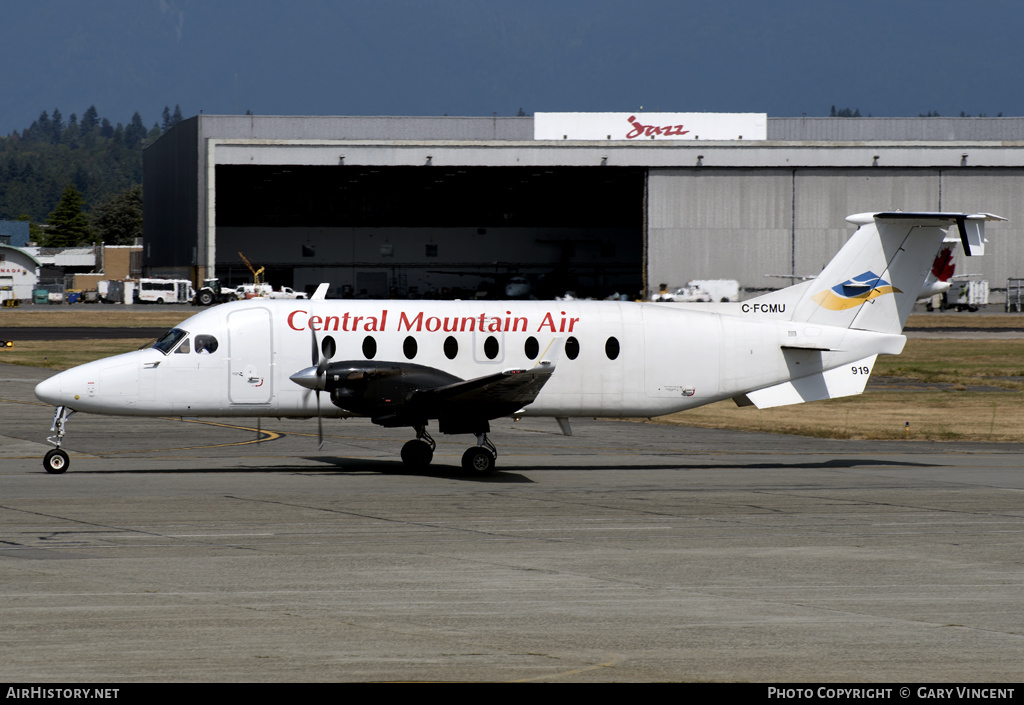 Aircraft Photo of C-FCMU | Raytheon 1900D | Central Mountain Air - CMA | AirHistory.net #127570