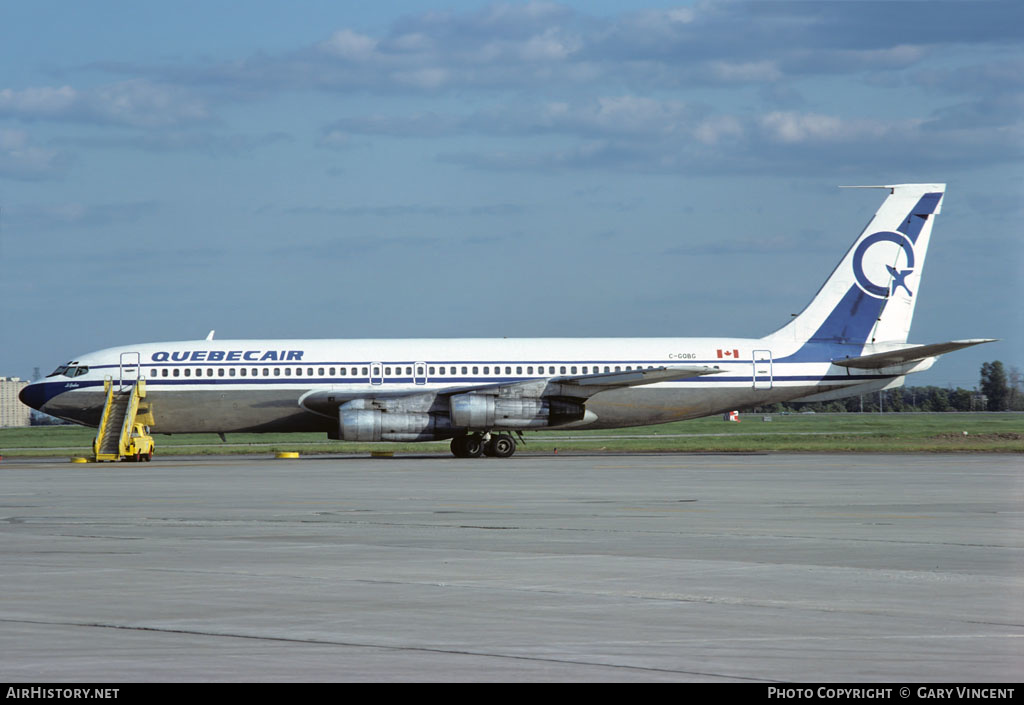 Aircraft Photo of C-GQBG | Boeing 707-123B | Quebecair | AirHistory.net #127575