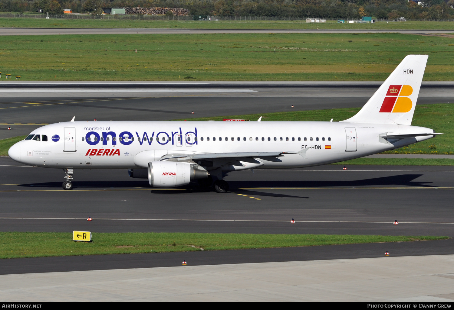 Aircraft Photo of EC-HDN | Airbus A320-214 | Iberia | AirHistory.net #127589