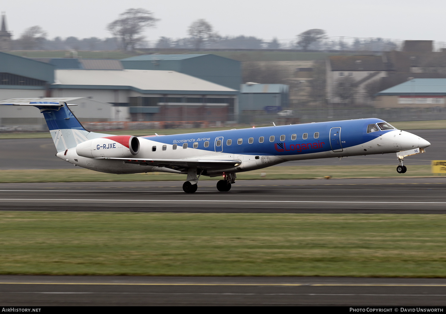 Aircraft Photo of G-RJXE | Embraer ERJ-145EP (EMB-145EP) | Loganair | AirHistory.net #127591