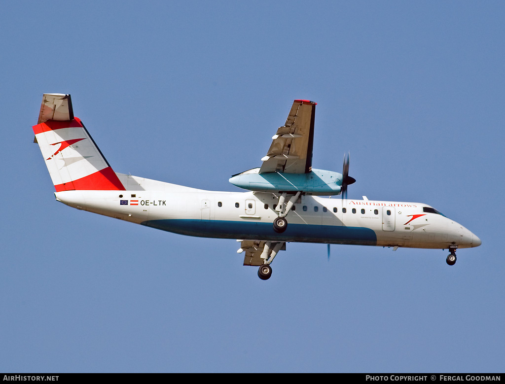 Aircraft Photo of OE-LTK | Bombardier DHC-8-314Q Dash 8 | Austrian Arrows | AirHistory.net #127595