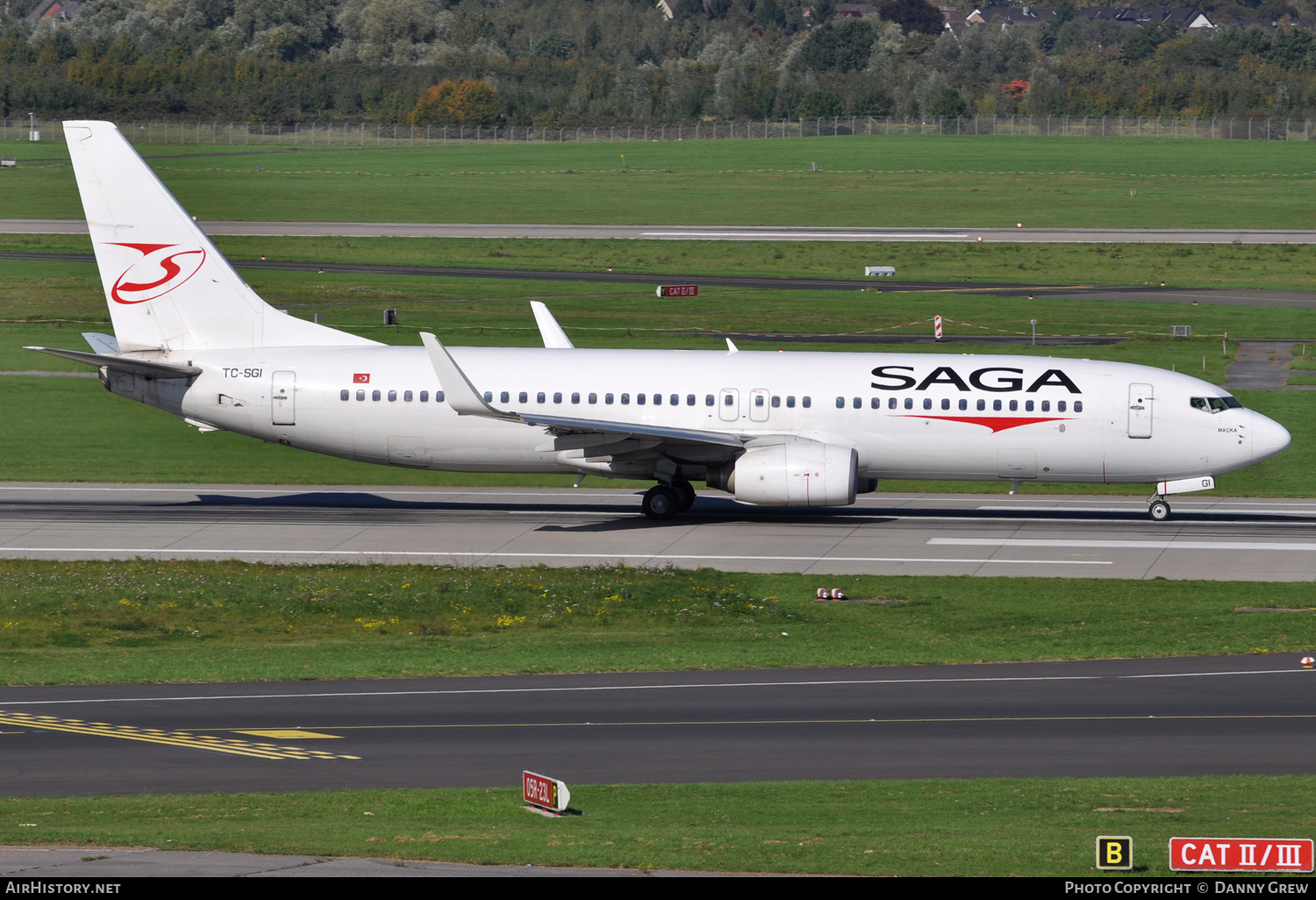 Aircraft Photo of TC-SGI | Boeing 737-86J | Saga Airlines | AirHistory.net #127598