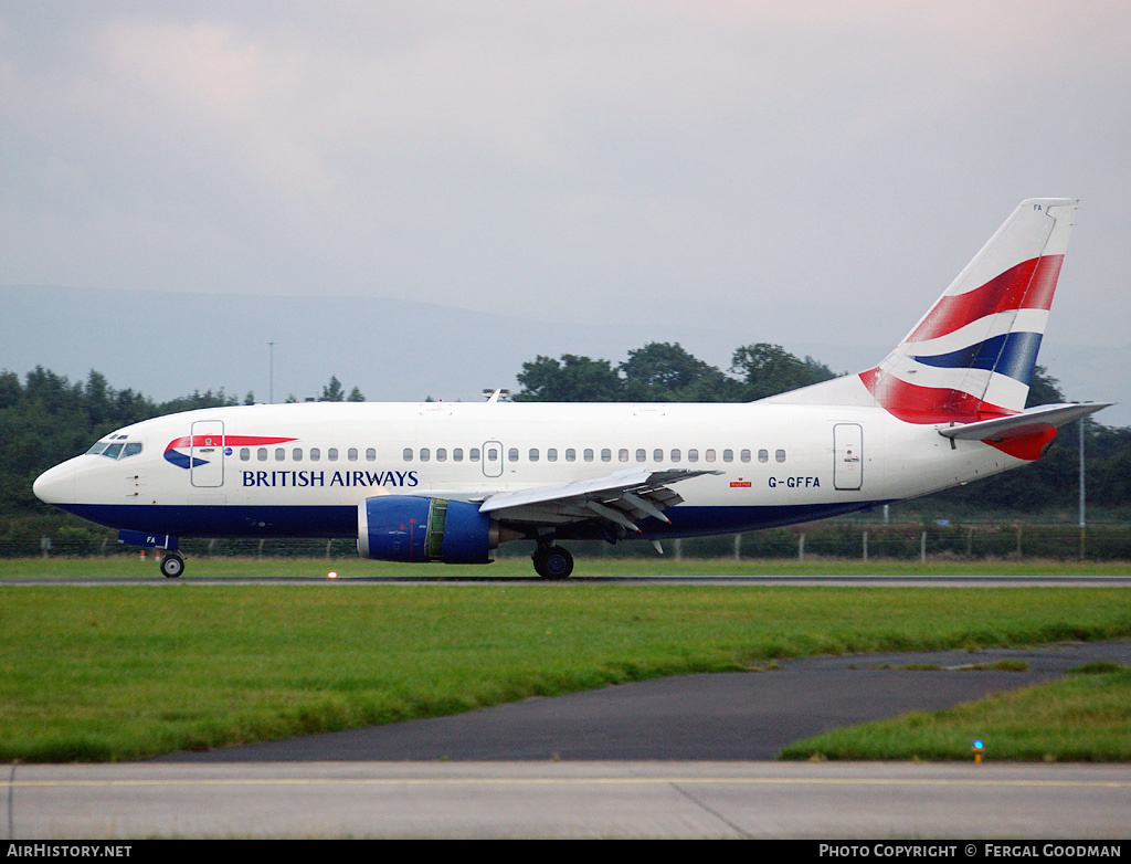 Aircraft Photo of G-GFFA | Boeing 737-59D | British Airways | AirHistory.net #127599