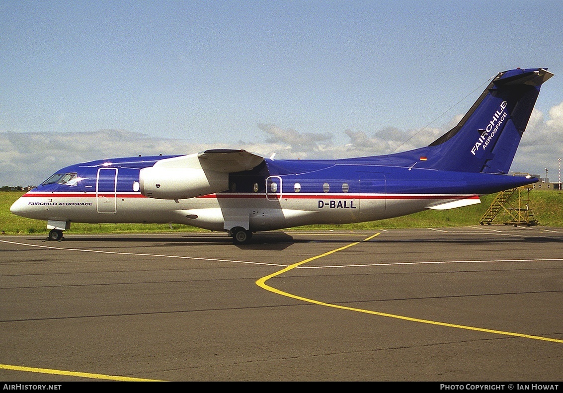 Aircraft Photo of D-BALL | Fairchild Dornier 328-300 328JET | Fairchild Dornier | AirHistory.net #127622