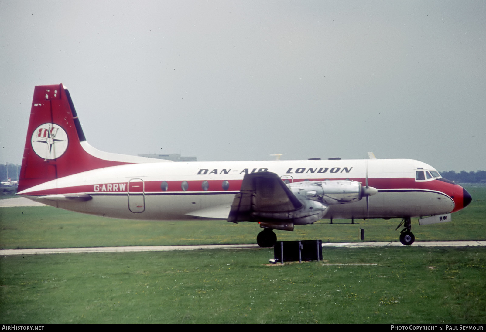 Aircraft Photo of G-ARRW | Avro 748 Srs1A/106 | Dan-Air London | AirHistory.net #127643