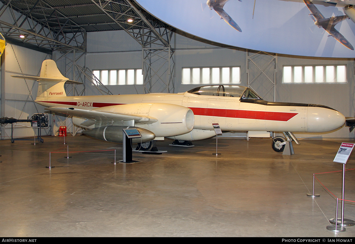 Aircraft Photo of G-ARCX | Gloster Meteor NF14 | Ferranti | AirHistory.net #127652