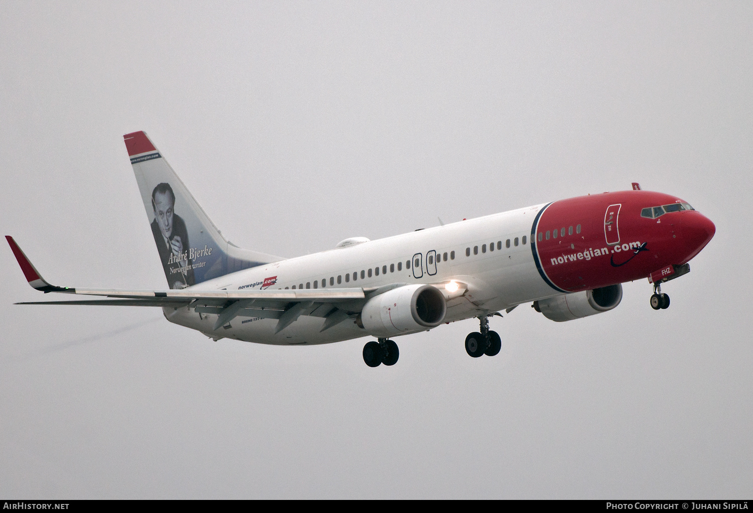 Aircraft Photo of EI-FHZ | Boeing 737-8JP | Norwegian | AirHistory.net #127680