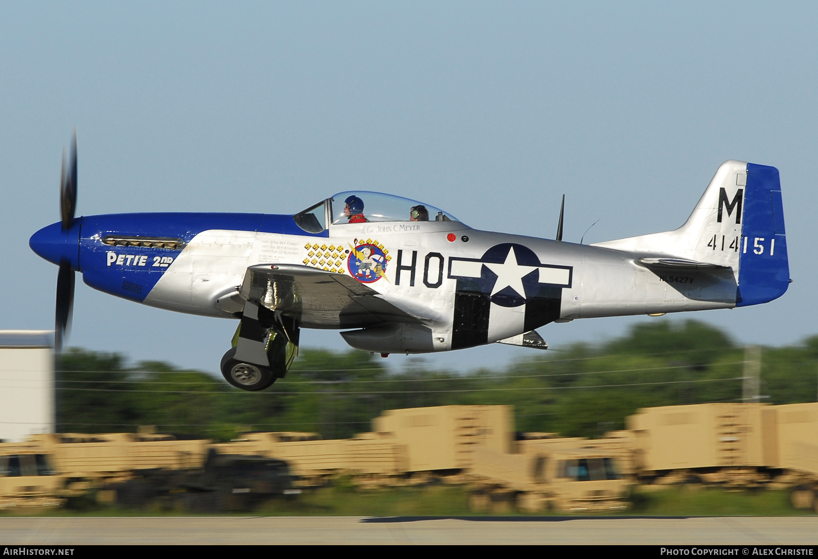 Aircraft Photo of N5427V / NL5427V / 414151 | North American P-51D Mustang | USA - Air Force | AirHistory.net #127682