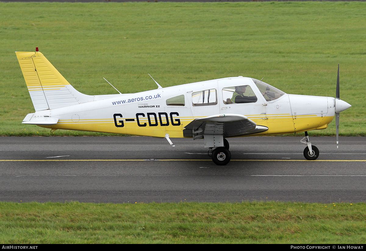Aircraft Photo of G-CDDG | Piper PA-28-161 Warrior II | Aeros Flight Training | AirHistory.net #127684