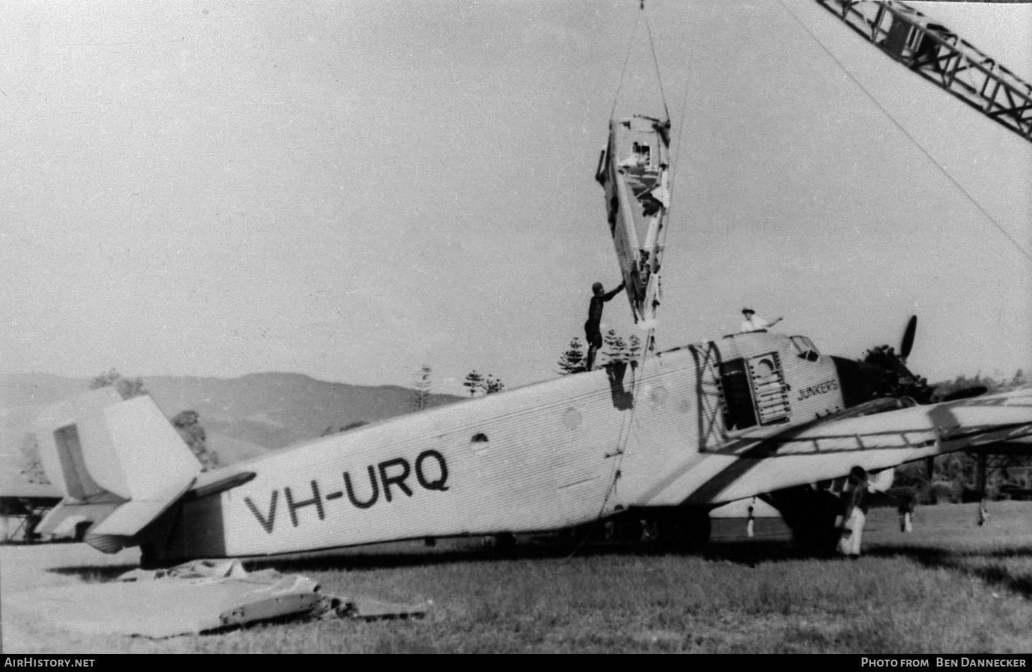Aircraft Photo of VH-URQ | Junkers G31go | Guinea Airways | AirHistory.net #127752