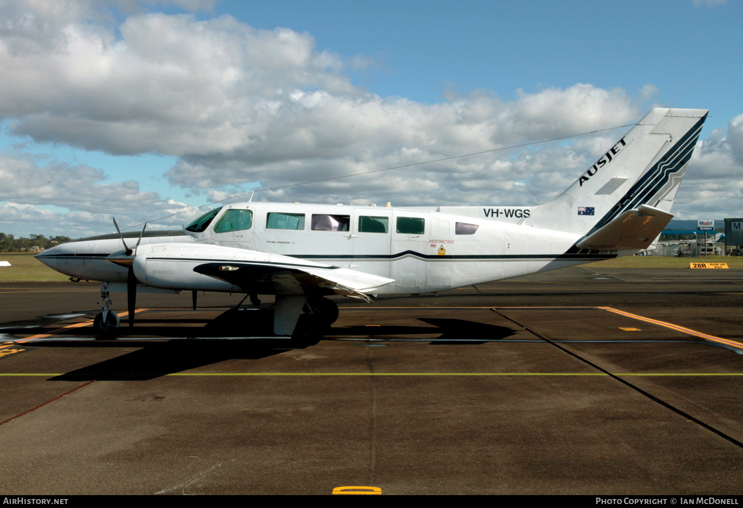 Aircraft Photo of VH-WGS | Cessna 404 Titan | Ausjet | AirHistory.net