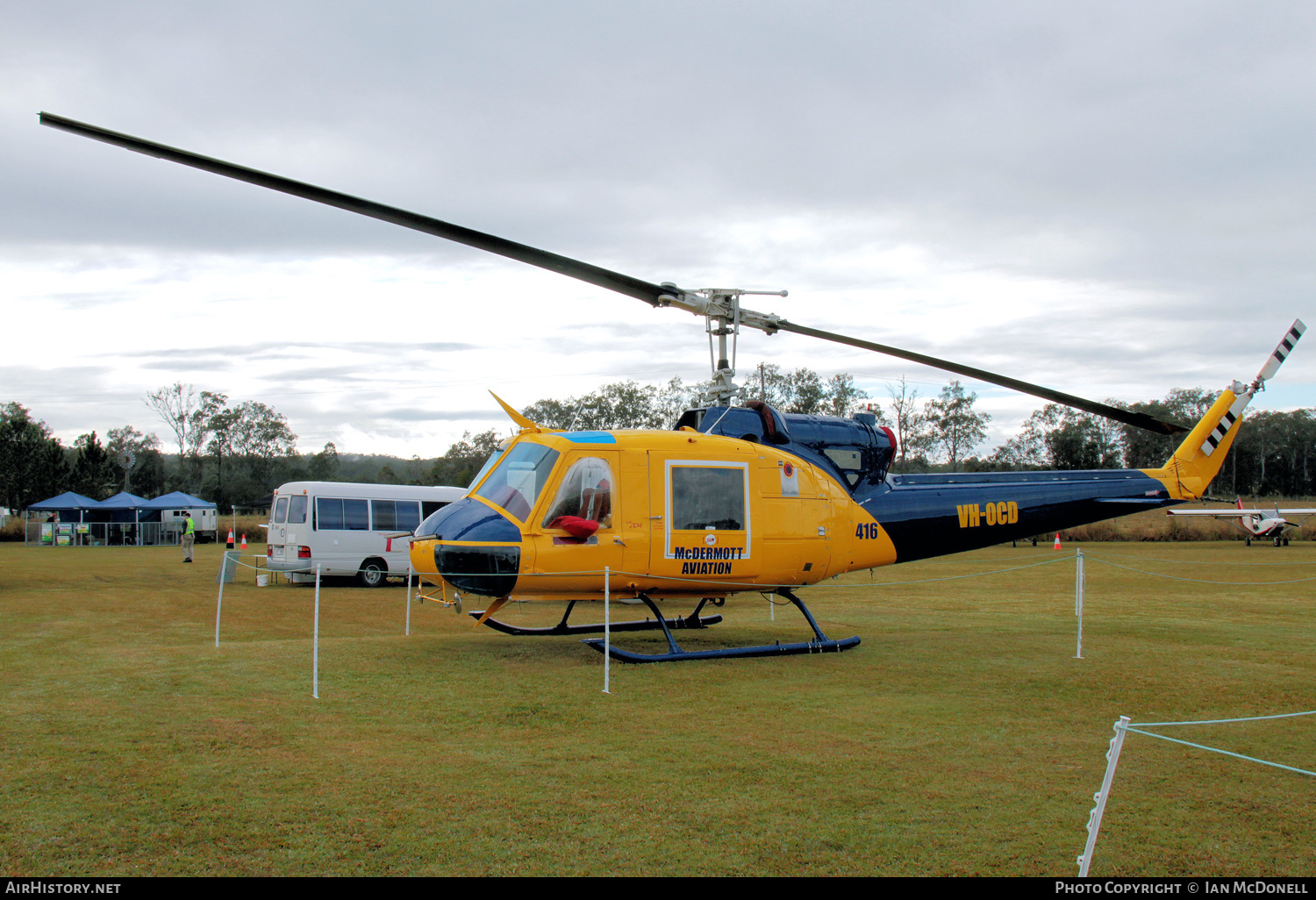 Aircraft Photo of VH-OCD | Bell 204B | McDermott Aviation | AirHistory.net #127760