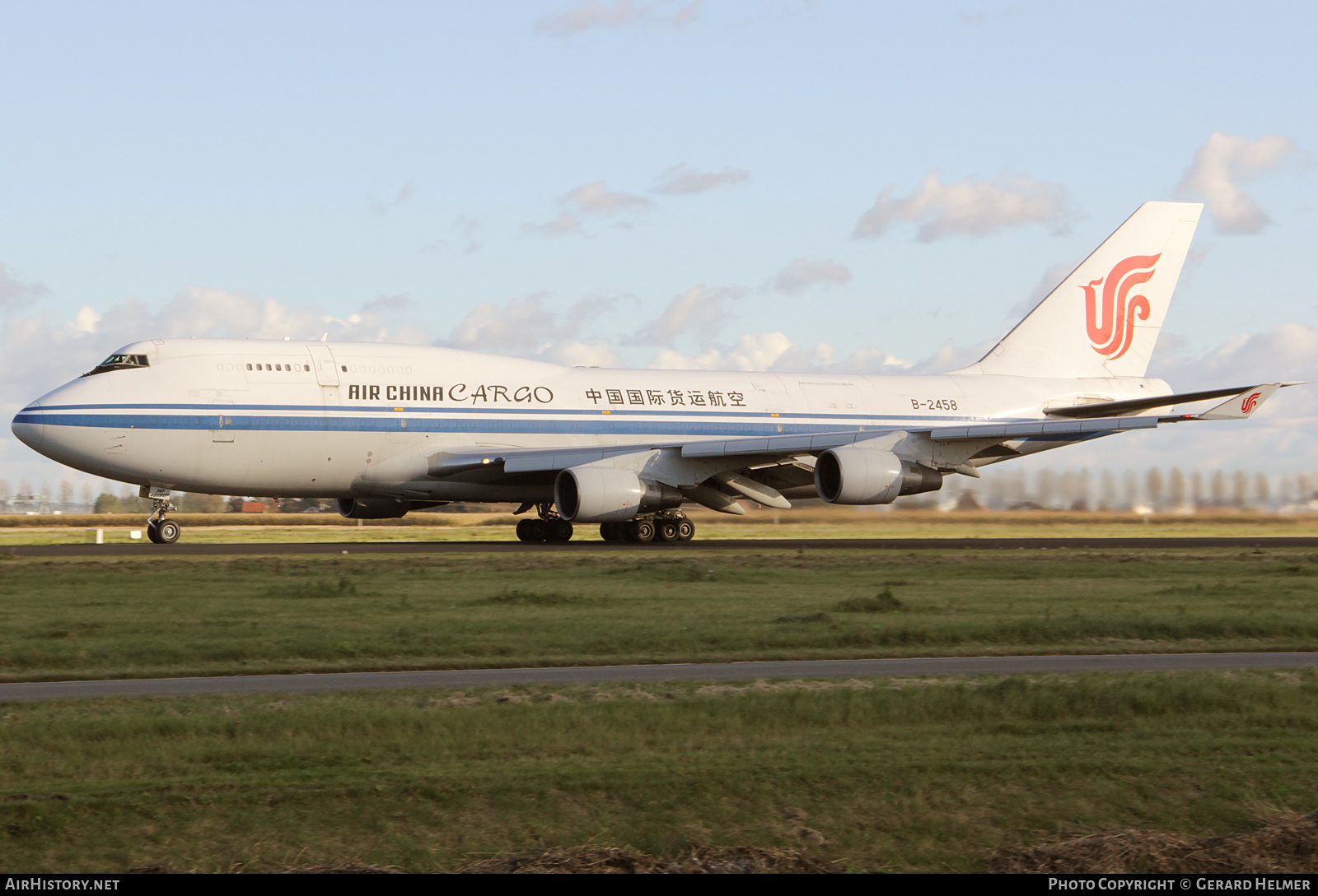 Aircraft Photo of B-2458 | Boeing 747-4J6(BCF) | Air China Cargo | AirHistory.net #127772