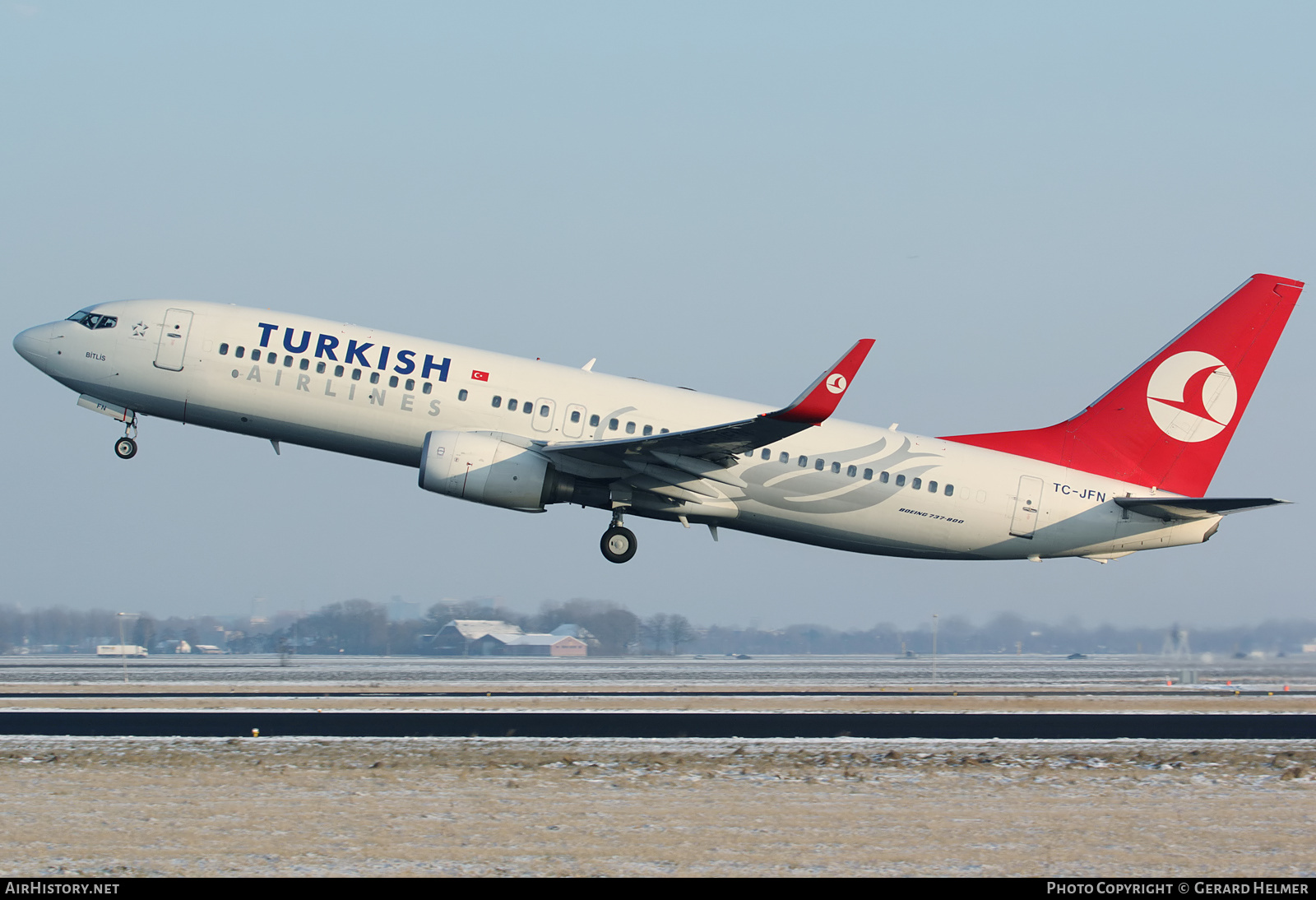 Aircraft Photo of TC-JFN | Boeing 737-8F2 | Turkish Airlines | AirHistory.net #127781