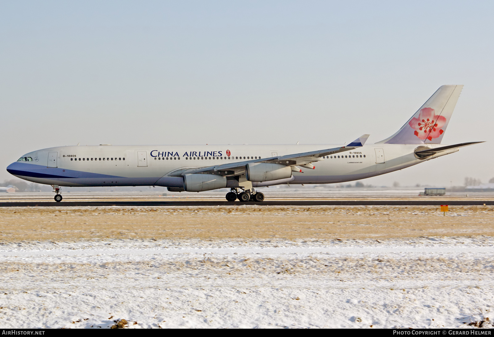 Aircraft Photo of B-18805 | Airbus A340-313 | China Airlines | AirHistory.net #127784