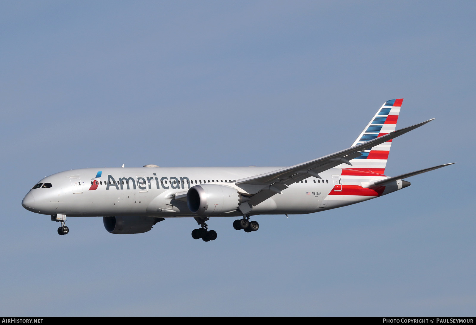Aircraft Photo of N812AA | Boeing 787-8 Dreamliner | American Airlines | AirHistory.net #127802
