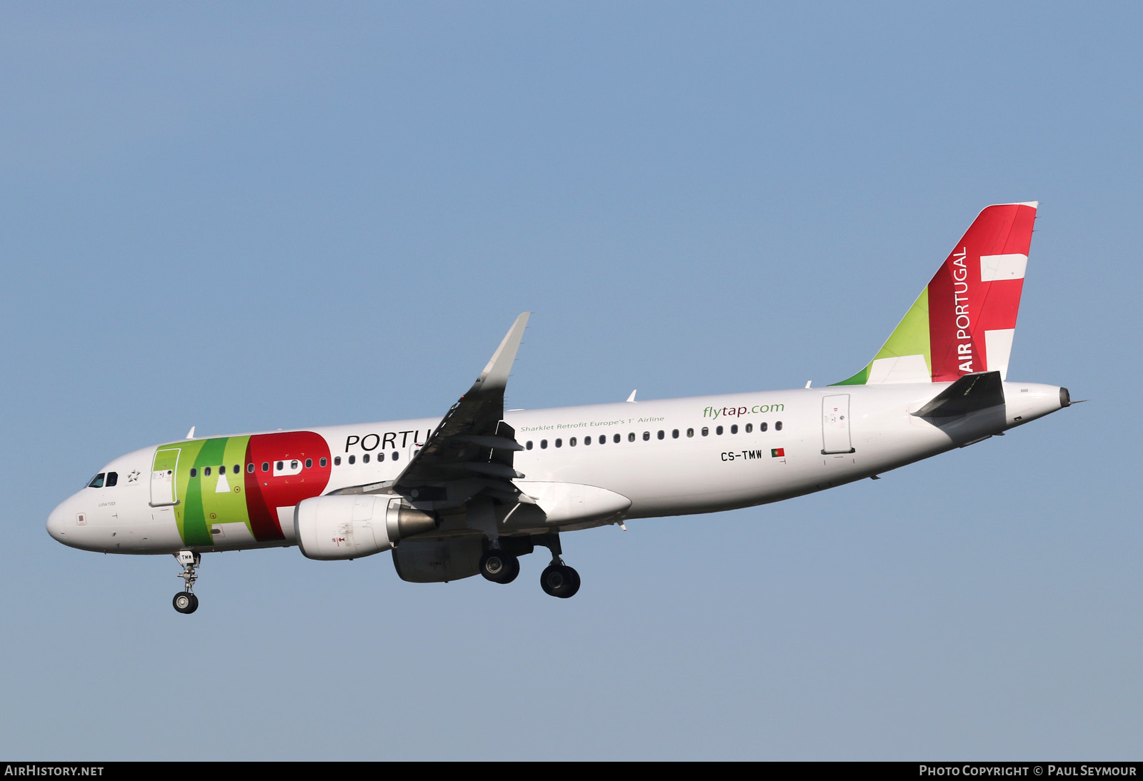 Aircraft Photo of CS-TMW | Airbus A320-214 | TAP Air Portugal | AirHistory.net #127823