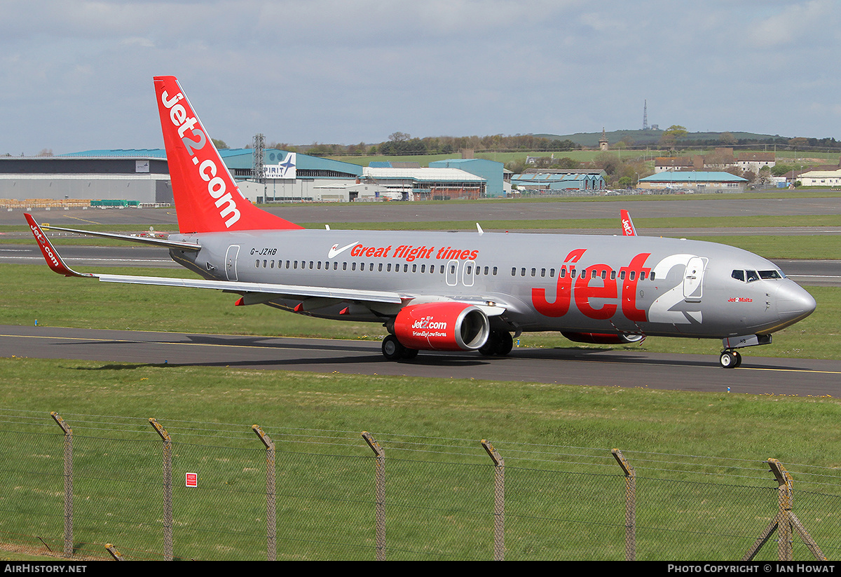 Aircraft Photo of G-JZHB | Boeing 737-8K5 | Jet2 | AirHistory.net #127824