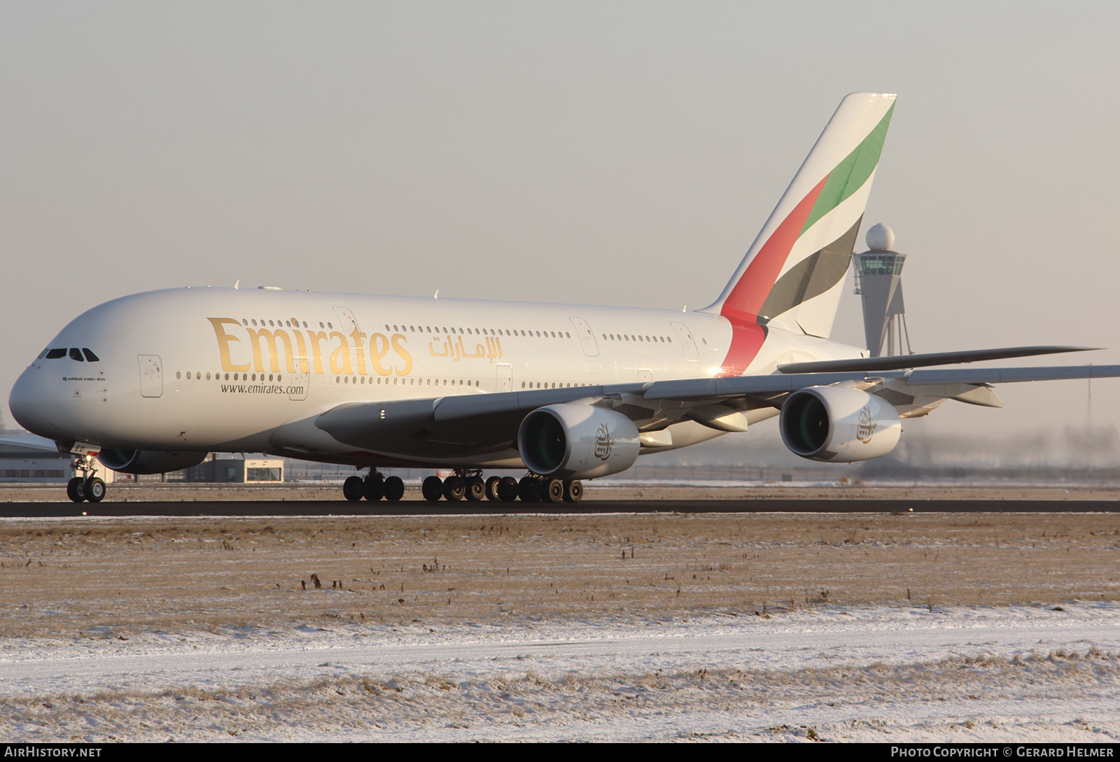 Aircraft Photo of A6-EED | Airbus A380-861 | Emirates | AirHistory.net #127830