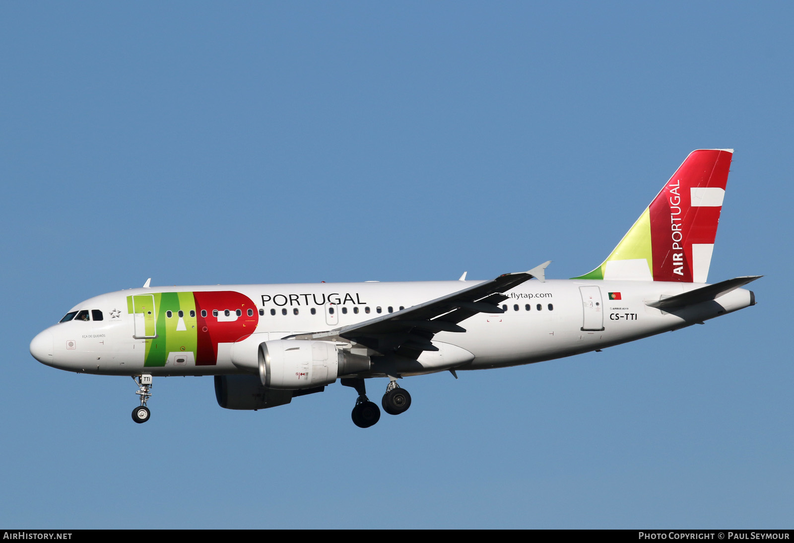 Aircraft Photo of CS-TTI | Airbus A319-111 | TAP Air Portugal | AirHistory.net #127839