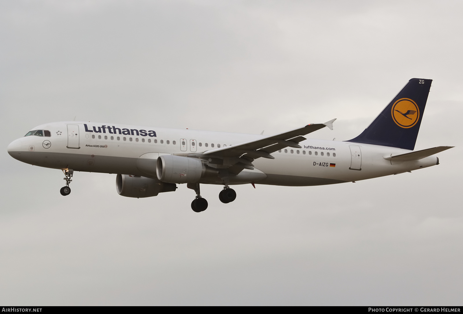 Aircraft Photo of D-AIZG | Airbus A320-214 | Lufthansa | AirHistory.net #127848