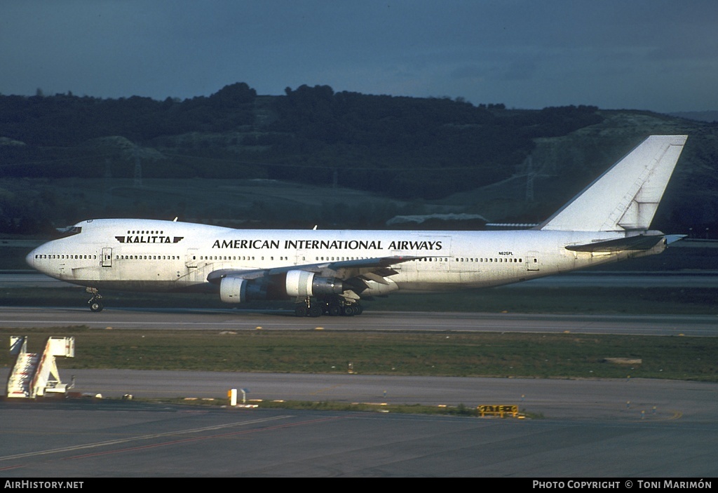 Aircraft Photo of N625PL | Boeing 747-132(SF) | American International Airways | AirHistory.net #127853