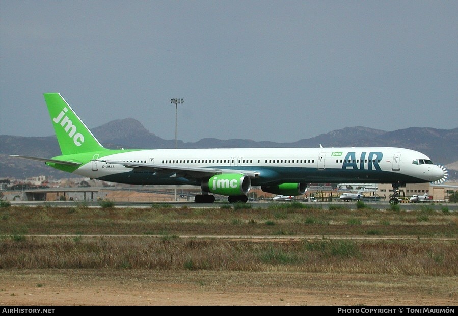 Aircraft Photo of G-JMAA | Boeing 757-3CQ | JMC Air | AirHistory.net #127855