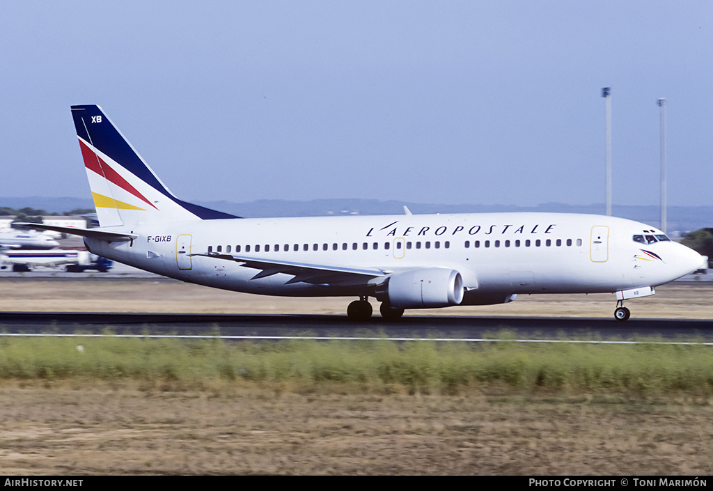 Aircraft Photo of F-GIXB | Boeing 737-33A(QC) | L'Aeropostale | AirHistory.net #127857