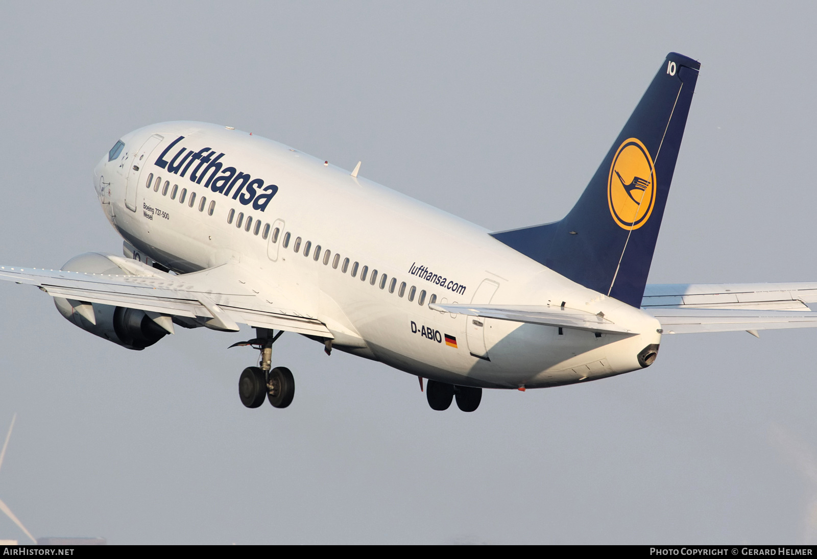 Aircraft Photo of D-ABIO | Boeing 737-530 | Lufthansa | AirHistory.net #127863